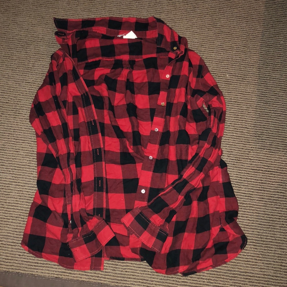 Flannel button up